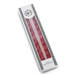 Painted Heart Tapers (2)|Chefanie Best