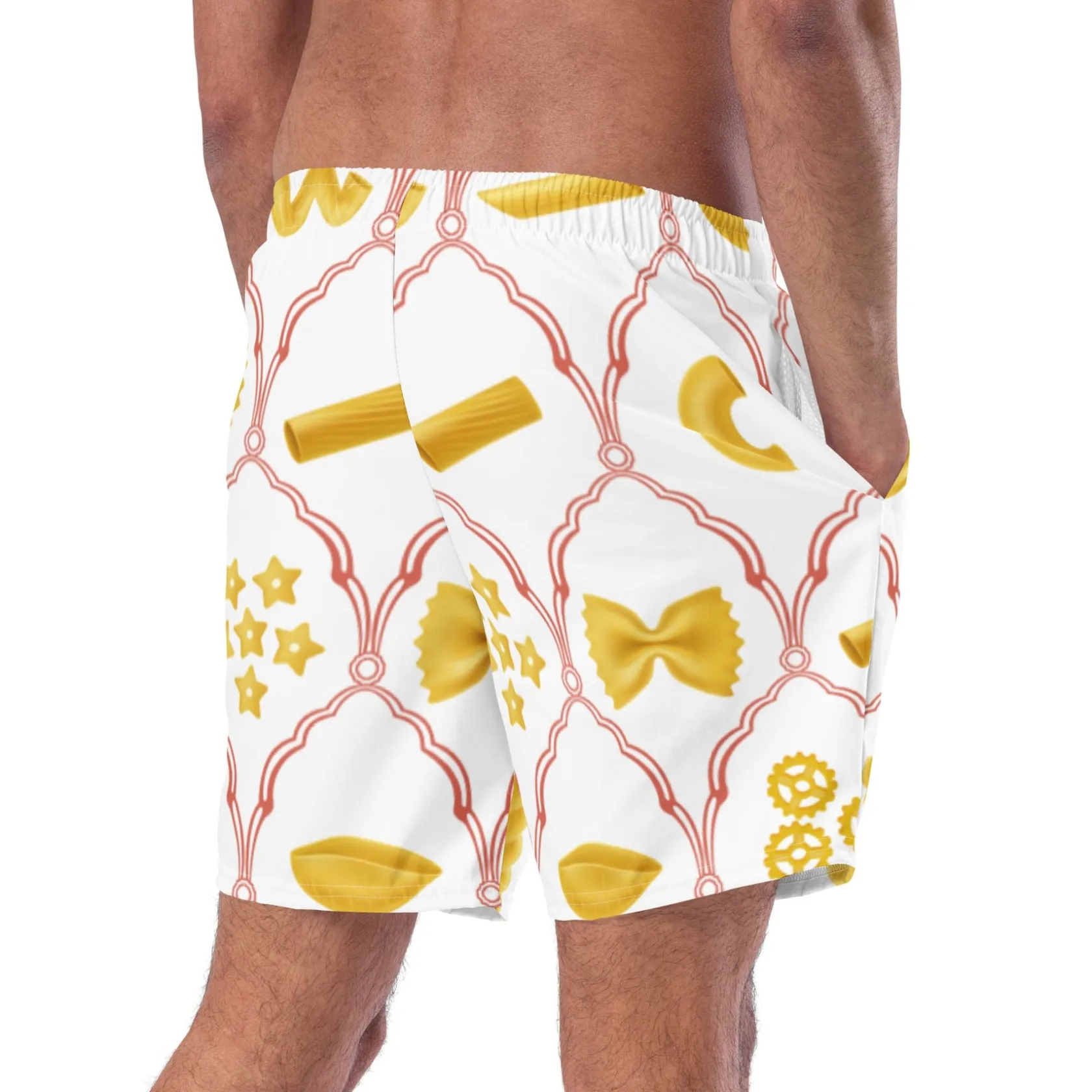 Pasta Swim Trunks|Chefanie Sale