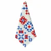 Patriotic Quilt Dinner Napkins (4)|Chefanie Online