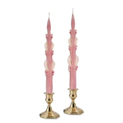 Pink Baroque Tapers (2)|Chefanie Hot