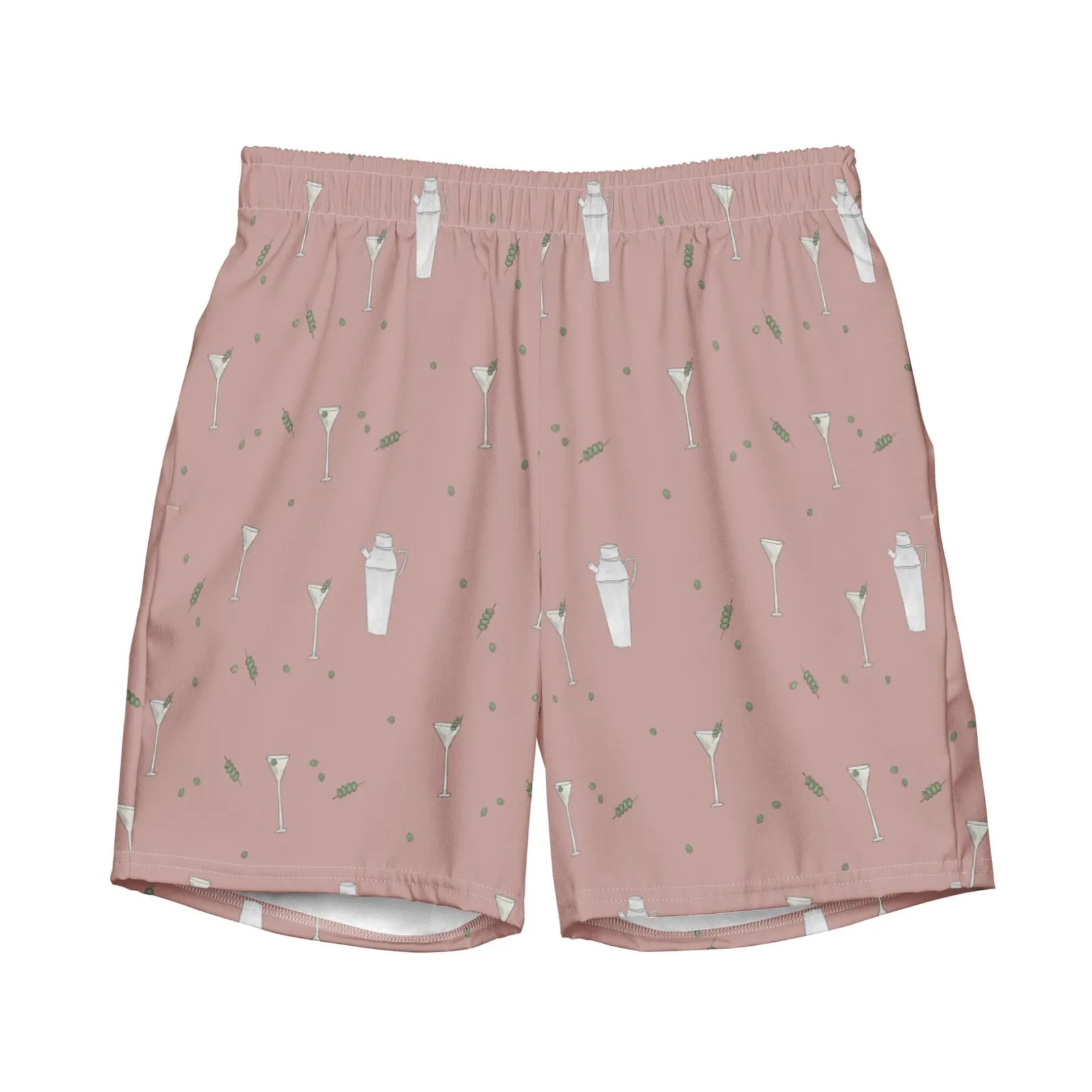 Pink Martini Swim Trunks|Chefanie New