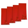 Poinsettia Dinner Napkins (4)|Chefanie Online