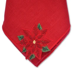 Poinsettia Dinner Napkins (4)|Chefanie Online