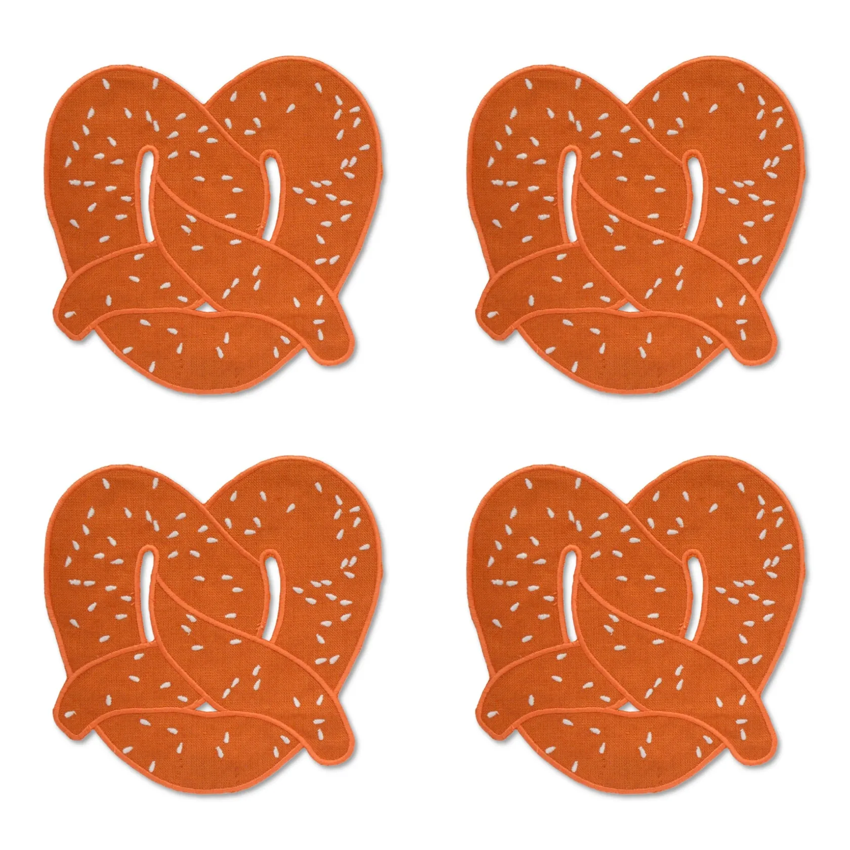 Pretzel Cocktail Napkins (4)|Chefanie