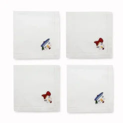 Provençal Face Dinner Napkins|Chefanie Outlet