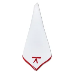 Red Bow Dinner Napkins (4)|Chefanie Sale