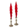 Red Feather Candles (2)|Chefanie Online