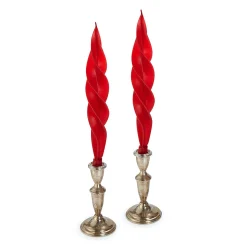 Red Feather Candles (2)|Chefanie Online
