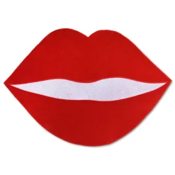 Red Lip Placemats (4)|Chefanie New