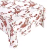 Red Toile Tablecloth|Chefanie Discount