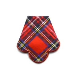 Scalloped Tartan Napkins (4)|Chefanie Clearance