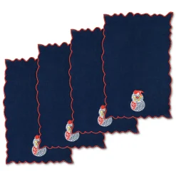 Seafood Tower Cocktail Napkins (4)|Chefanie Clearance