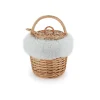 Shearling Mini Basket|Chefanie Best