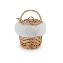Shearling Mini Basket|Chefanie Best