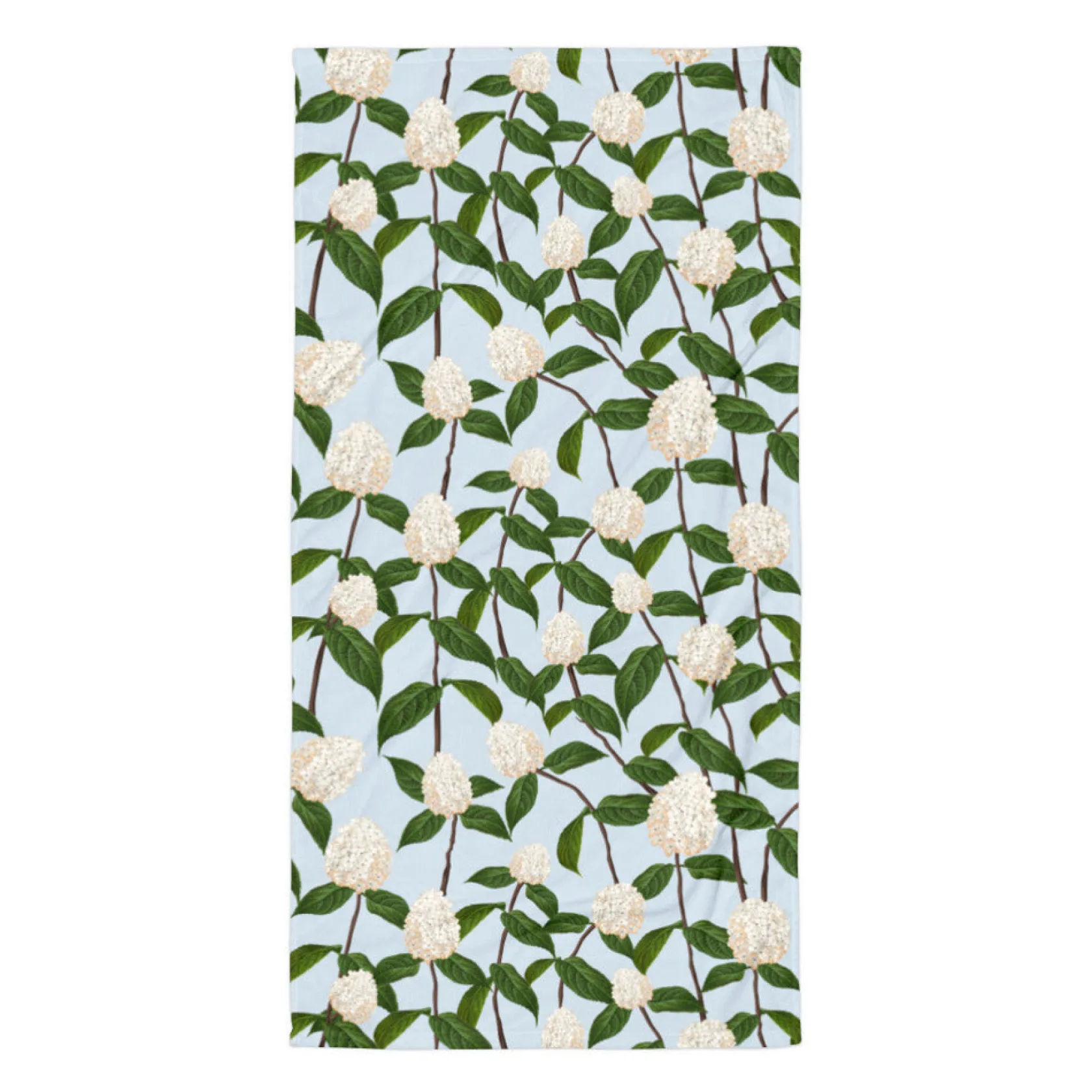Something Blue Hydrangea Towel|Chefanie Online