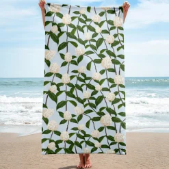 Something Blue Hydrangea Towel|Chefanie Online