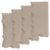 Squiggly Beige Dinner Napkins (4)|Chefanie Discount
