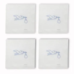 Stork Cocktail Napkins (4)|Chefanie