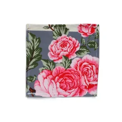 Striped Chintz Cocktail Napkins (4)|Chefanie Discount