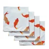 Swimming Koi Dinner Napkins (4)|Chefanie New