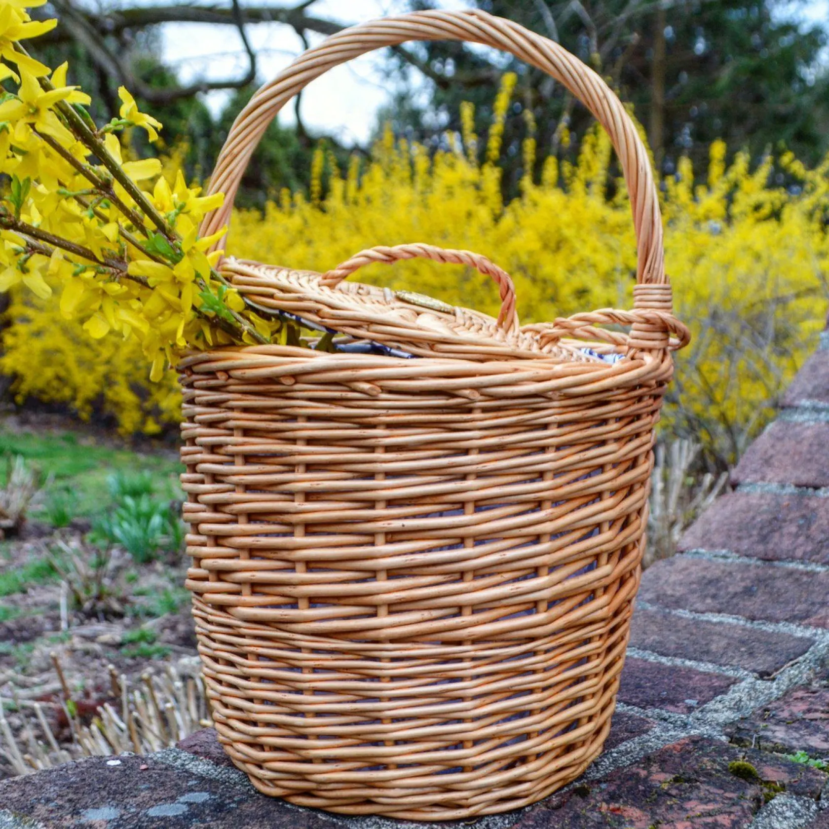 Tanner's Brown Wicker Basket|Chefanie Clearance