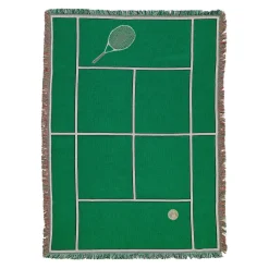 Tennis Court Blanket|Chefanie Online