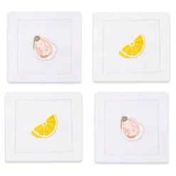 The World is Your Oyster Cocktail Napkins (4)|Chefanie Hot