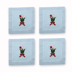 Tulip Cocktail Napkins (4)|Chefanie Hot