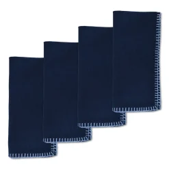 Whipstitch Dinner Napkins (4)|Chefanie Online