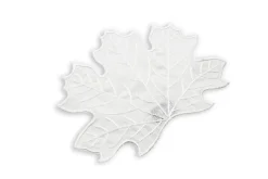 White Leaf Cocktail Napkins (4)|Chefanie Best