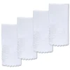White Peacock Dinner Napkins (4)|Chefanie Hot