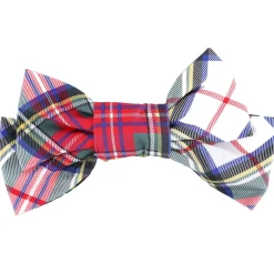 White Plaid Barrette|Chefanie Best