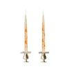 White Starry Sky Tapers (2)|Chefanie Online