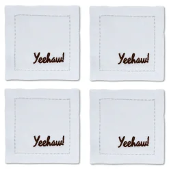 Yeehaw Cocktail Napkins (4)|Chefanie Discount