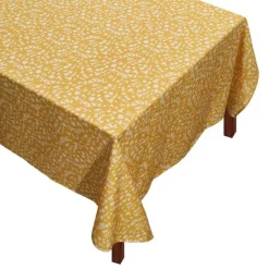 Yellow Floral Tablecloth|Chefanie