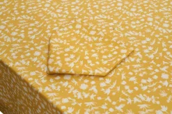 Yellow Floral Tablecloth|Chefanie