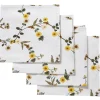 Yellow Flower Napkins (4)|Chefanie
