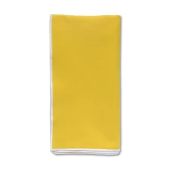 Yellow Linen Dinner Napkins (4)|Chefanie Best