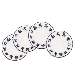 Zodiac Wheel Cocktail Napkins (4)|Chefanie Clearance